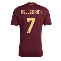 Fotbalové Dres AS Roma Lorenzo Pellegrini #7 Domácí 2024-25 Krátký Rukáv